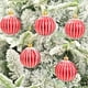 thumbnail image 3 of Pendientes de Árbol Navideño, Set de 6 Piezas, Patrones de Calabaza con Brillo, Decoración de Navidad, Estilo de Estrella de Navidad, Accesorios de Navidad, para Dormitorio, Material de Cristal, 6cm, 3 of 9