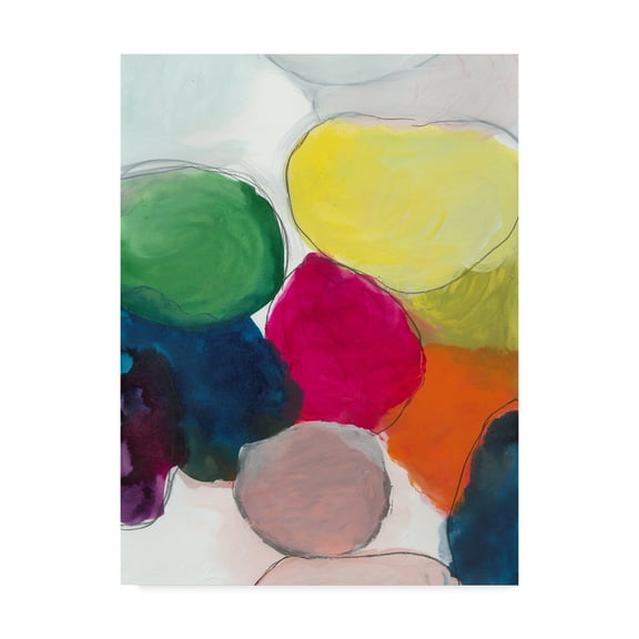 Trademark Fine Art 'The Party I' Canvas Art by Jodi Fuchs