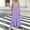 Purple, variant on BRGZLK Women's Summer Spaghetti Strap Maxi Dresses Round Neck Sleeveless Backless Tie-Back Lightweight Flowy A Line Dress Wedding Guest Smocked Ruffle Party Dresses Army Green S