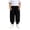 Black, variant on Faraee Kids Jogger Pants Elastic Waist Toddler Boys Casual Sweatpants with Side Pockets 2T 3T 4T 5T 6T 7T Loose Fit Solid Color Cotton Active Soft Trousers