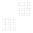 thumbnail image 2 of Youkk Stylish Metal Wire Guinea Pig Playpen Panel Cage Fence Portable and Durable plain white Grid 2Set, 2 of 6
