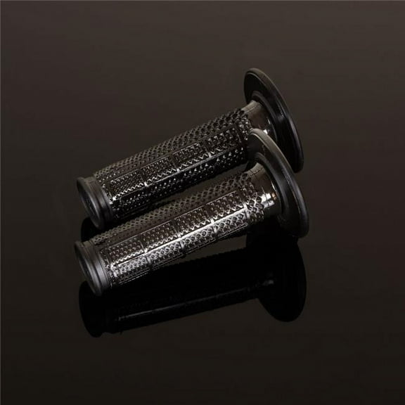 Renthal Tapered Mx Ultra Tacky Half Waffle Off-Road Motorcycle Hand Grips Black/One Size G198