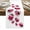 Pink, variant on Ladybug Table Runner Red Black Animals Tablerunners 13 x 36 Inch, Table Decorations Tabletop Scarf for Summer Gathering Holiday Farmhouse Kitchen Dining Decor