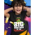 thumbnail image 3 of TMNT Mutant Ninja Turtles Big Brother Shirt for Boys Kids Youth Kids T-Shirt Small Black, 3 of 4