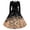 Khaki, variant on Iyufng Womens Halloween Gradient Bat Long Sleeve Dresses with Black Sash Bow Flared Midi Dress Vintage Party Costume