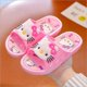 thumbnail image 3 of Zapatillas suaves para el hogar con estampado de dibujos animados para niños de Hello Kitty, sandalias y zapatillas de baño antideslizantes para el baño del bebé y la niña, 3 of 5