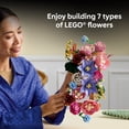 thumbnail image 4 of LEGO Botanicals Flower Wall - Building Set for Adults, Ages 18+ - Artificial Plants & Flowers for Home or Bedroom Decor - Gift for Housewarming - 11503, 4 of 8