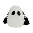 thumbnail image 3 of Bolso Bandolera Casual Yuyangstore con Cierre de Cremallera Blanco, 3 of 8