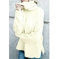 thumbnail image 7 of Sherrylily Fall Winter Women Sweaters Casual Turtleneck Long Sleeve Soft Knitted Pullover, 7 of 7