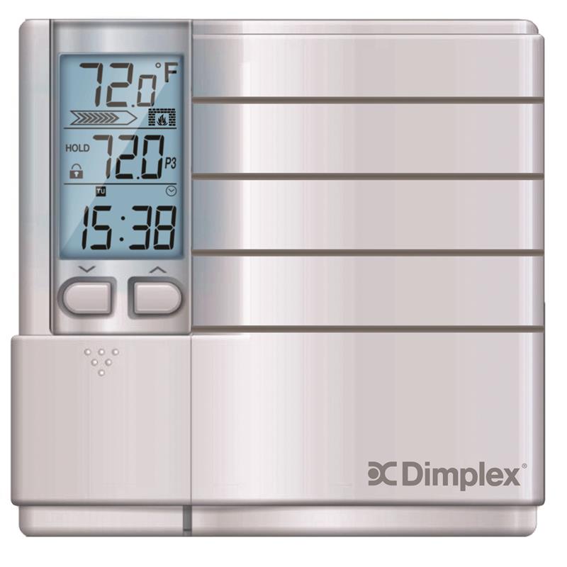 Dimplex 7 Day Programmable Thermostat, 3600W, White