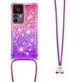 thumbnail image 3 of Funda para Xiaomi 12T/12T Pro 5G Brillantina Líquida Divertida Reluciente y con Cristales en Movimiento Cuerpo Cruzado con Cordón Ajustable, 3 of 5