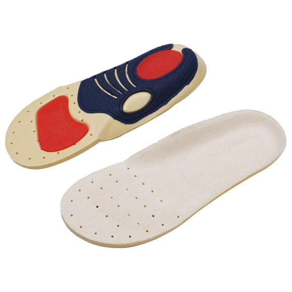 BRIGHTFUFU 1 par de plantillas de pie de fibra de soja para niños Zapatillas de absorción de sudor Almohadillas Plantillas deportivas para niños NO.6 14.7cm Adecuado para 17-18 yardas