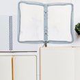 thumbnail image 2 of FRCOLOR binder cover Binder Cover Loose-leaf Binder Cover 6-Rings Binder Shell Binder Notebook Shell Diary Book Cover,9.84"X7.09"X0.79", 2 of 4