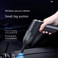 thumbnail image 4 of YiBai Mini Vacuum Cleaner, Small Handheld Vacuums,USB Charging Lithium Lon Busters For Keyboard,Computer,Hairs,Car Interior & Other Crevices Cleaning,Black,for Men Dad, 4 of 8