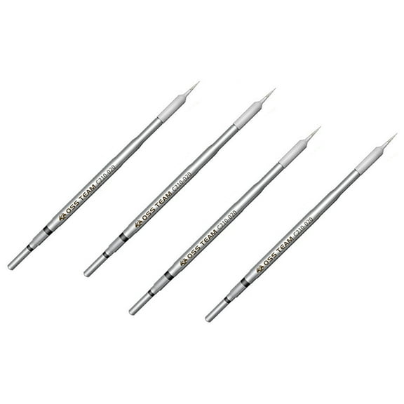 4X C210 Series Soldering Tip Lead-Free Solder Welding for T210 Handle for Sugon T26 T26D Soldering Station(020)