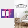 thumbnail image 5 of Game Capture Switch Cover Decorative Wall Plate 3-Gang 2-Decor 1-Toggle Standard Size, 5 of 5