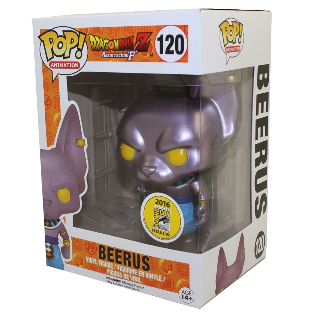 10CM WWZL Dragon Ball Placage Beerus Pop Figure Boxed Gift PVC Statue 