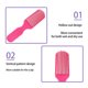 thumbnail image 5 of Cepillo desenredante para mujeres, hombres y niños - No tira del cabello - Cepillo alisador para cabello liso, rizado y mojado - Cepillo rizador, 5 of 7