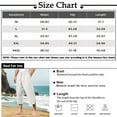 thumbnail image 2 of WTOBBY Men's Cotton Linen Cropped Beach Pants for Summer Vacation, Elastic Drawstring Waist with Quick-Dry Fabric and Comfortable Design for Swimming and Outdoor Activities ,Khaki L, 2 of 2
