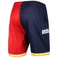 thumbnail image 3 of Men's Mitchell & Ness Navy/Red Houston Rockets Hardwood Classics 1993 Split Swingman Shorts, 3 of 3