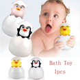 thumbnail image 2 of Bathing Toy Kids Cute Duck Penguin Egg Water Spray Sprinkler Bathroom Shower Swimming Water Toys Kids Gift heqiyong toy, 2 of 2