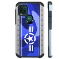 thumbnail image 1 of Compatible with Motorola Moto G Stylus 5G (2021) Hybrid Fusion Guard Phone Case Cover (Air Force Star), 1 of 1