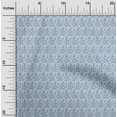 thumbnail image 2 of oneOone Cotton Poplin Light Blue Fabric Floral Sewing Fabric By The Yard Printed Diy Clothing Sewing Supplies 42 Inch Wide, 2 of 4