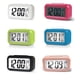 thumbnail image 5 of Sidaley Reloj despertador de pantalla Digital dormitorio Sensor de temperatura termómetro retroiluminación calendario portátil Snooze relojes Electrónica Verde, 5 of 6