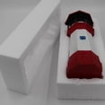 thumbnail image 3 of PTOOTP 1Pcs LED Night Lamp Lighthouse Red Plastic for Courtyard Solar Light, 3 of 8