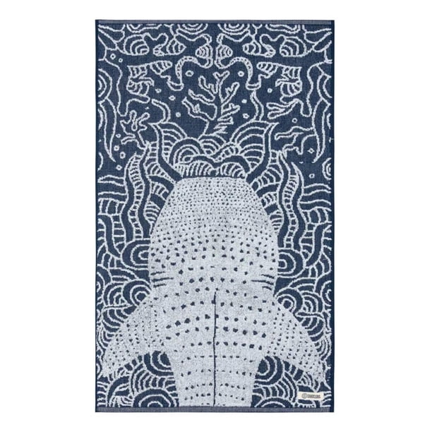 Toalla Sand Cloud Whale Shark 97x163 cm de algodón orgánico