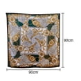 thumbnail image 2 of Pañuelo para la cabeza para mujer - Pañuelos grandes de satén para el cabello Bandanas - Envoltura cuadrada de seda para el cabello para dormir con MFZFUKR CPB-ZRF674, 2 of 5