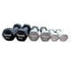 thumbnail image 2 of Set 6 Mancuernas Hexagonales 12kg Bywell Con Soporte Gris, 2 of 3