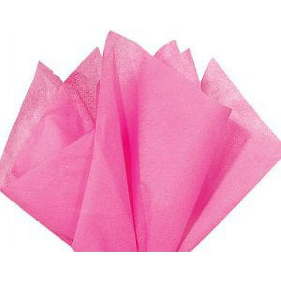 100 Sheets FUCHSIA Gift Wrap Pom Pom Tissue Paper 15x20