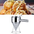 thumbnail image 4 of Stainless Steel Funnel,Stainless Steel Pancake Batter Batter Funnel Baking Funnel High Capacity, 4 of 6