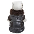 thumbnail image 6 of Pet Life ® Track-Collared' Metallic Ultra Fur 3M Insulated Pet Dog Jacket, 6 of 8