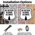 thumbnail image 3 of Mom's Relaxation Station (2 Pack) 18 inch X 18 inch Shield Shaped Commercial Grade Plastic Signs Weather Resistant Made in the USA, 3 of 6