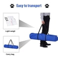 thumbnail image 3 of Adjustable Dog Agility Training Obstacle Set with Weaves Poles and Storage Bag for Pet Dogs Outdoor Games Exercise White, 3 of 7