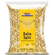 Rani Daliya Split (Roasted Split Chickpeas Dalia) 7oz (200g) ~ All Natural | Vegan | Kosher | Indian Origin