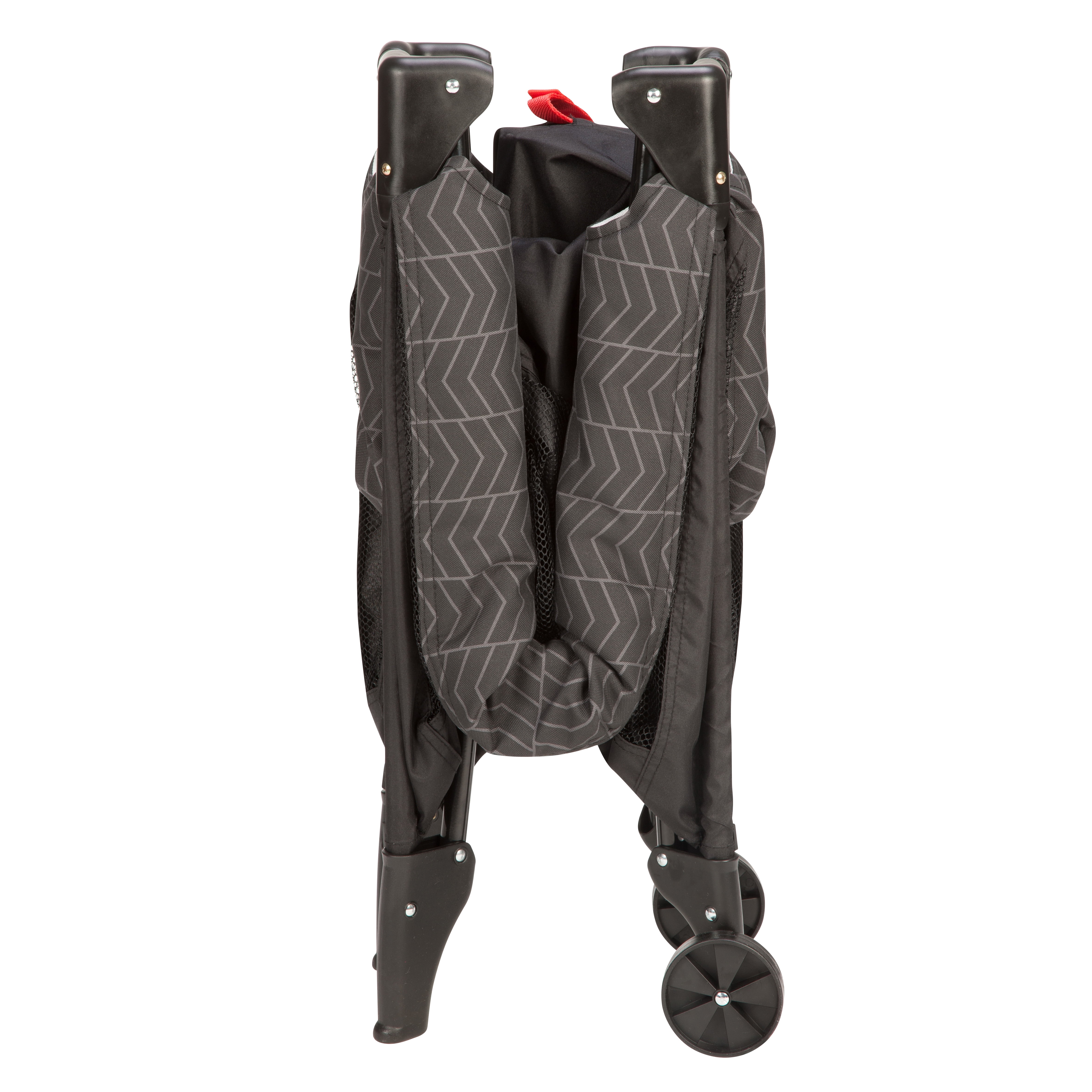 Open Box Cosco Kids Deluxe Funsport Portable Compact Play Yard, Black Arrows, Infant