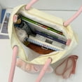 thumbnail image 4 of Bolso de mano grande de nailon Bling Bling lindo, Bolso de hombro, 4 of 10