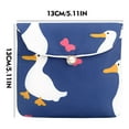 thumbnail image 2 of Yonrjhukm Portable Sanitary Napkin Storage Bag, Multi-functional Organizer for Menstruation, Girls, Compact, Waterproof, Easy to Carry for Panty Liners & Wet Wipes, 2 of 2