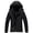 C-Black305, variant on DHFJKG Windbreaker Jacket Women Fuzzy Lining Secure Pockets Zipper Coat With Detachable Hood Winter Outdoor Hiking Climbing Stylish Outerwear