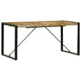 thumbnail image 3 of vidaXL Dining Table 63"x31.5"x29.5" Solid Mango Wood, 3 of 10