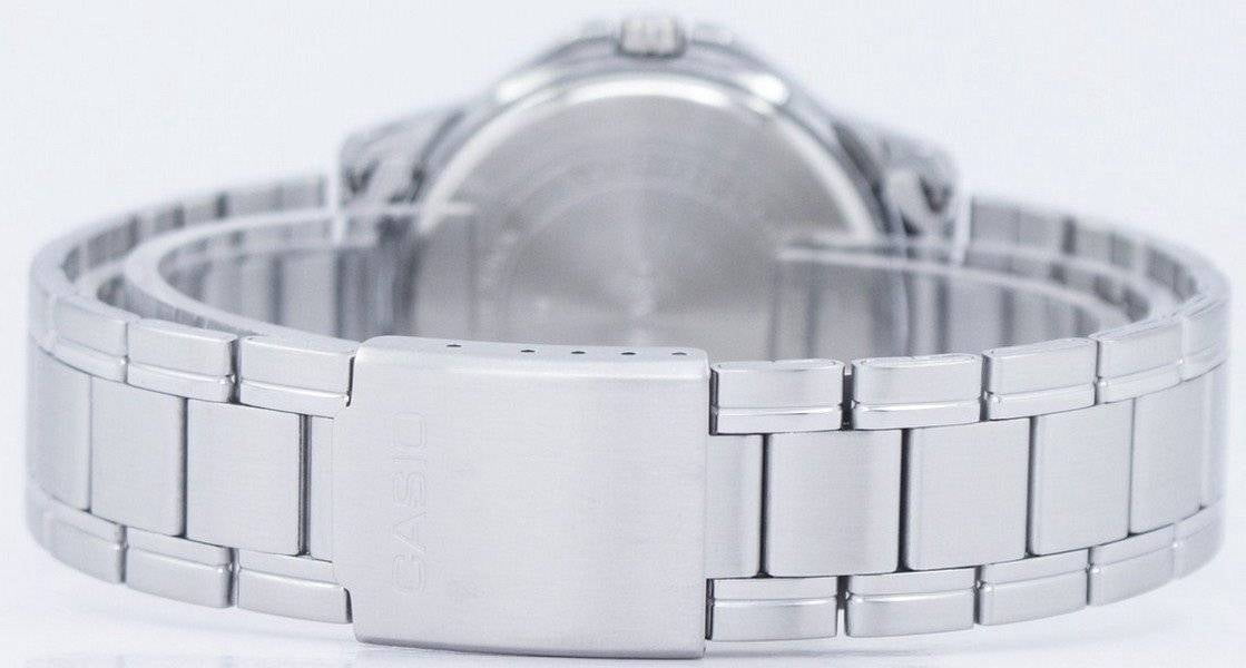 Casio Men's Silver Stainless Steel Standard Analog Watch MTPV004D-7B