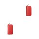 thumbnail image 2 of Minnieouse Estuche para llaves de cuero Titular de la tarjeta Monedero con cremallera Organizador de soporte universal Moda Premium para hombres Rojo 2piezas, 2 of 6