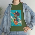 thumbnail image 7 of Surfing Jesus Love Kindness Vacation Unisex Heavy Cotton Tee, 7 of 7