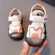 thumbnail image 1 of Disney dibujos animados para niños Mickey Mouse Minnie niños y niñas bebé antideslizante sandalias de fondo suave zapatos de playa Sandals24 plantilla 15,5 cm Gao Jinjia LED, 1 of 2