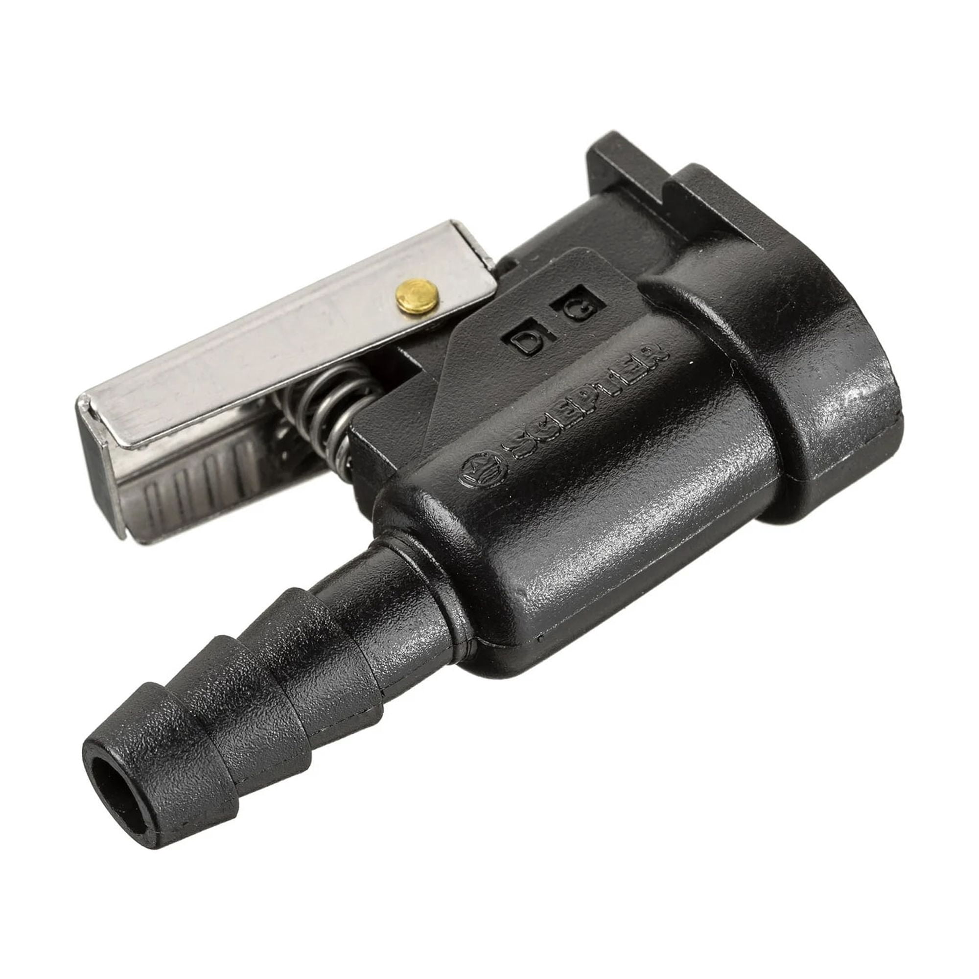 (2 pack) Scepter 05815, Yamaha Boat Fuel Line Engine/Tank Connector - 3/8" Female Con 5.5"H x 1.77"L x 1.1"W