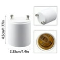thumbnail image 3 of GU24 to E27 Adapter for LED Bulb, GU24 to Medium Base Converts Your Pin Base Fixture to Standard Screw-in Lamp Socket 1 Pack, 3 of 6