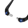 thumbnail image 4 of 2Pcs Motorcycle Brake Clutch Lever Guard Protector Aluminum Alloy ATV Handlebar Handguards Blue, 4 of 4